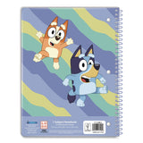 Innovative Designs Licensed Spiral Notebook, Bluey and Bingo, 1-Subject, Wide/Legal Rule, Multicolor Cover, (70) 10.5 x 8 Sheets (IDI717158BLUSA) Each