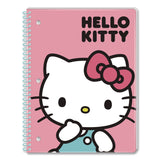 Innovative Designs Licensed Spiral Notebook, Hello Kitty, 1-Subject, Wide/Legal Rule, Multicolor Cover, (70) 10.5 x 8 Sheets (IDI717249HKSA) Each