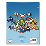 Innovative Designs Licensed Two-Pocket Folder, Super Mario, Side: 3-Hole Punched, Accommodates (50) 11 x 8.5 Sheets, Multicolor (IDI717890MBSA) Each