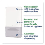 Tork® PeakServe Automatic Continuous Paper Hand Towel Dispenser, 14.47 x 4.04 x 25.15, White (TRK552540) Each