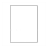 Alliance Perforated Laser Cut Sheets, 92 Bright, Micro-Perforated 3.67" from Bottom, 20 lb Bond Weight, 8.5 x 11, White, 500/Ream (IPS30040) 1 RM