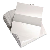 Alliance Perforated Laser Cut Sheets with ColorLok, 92 Bright, Perforated Every 3.67", 20 lb Bond Weight, 8.5 x 11, White, 500/Ream (IPS30060) 1 RM