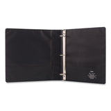 Simply™ Round Ring Non-View Binder, 3 Rings, 1.5" Capacity, 11 x 8.5, Black (MPL26593) Each