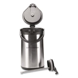 Coffee Pro Stainless Steel Airpot, 192 oz, Silver/Black (OGFCPAP35) Each