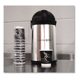 Coffee Pro Stainless Steel Airpot, 192 oz, Silver/Black (OGFCPAP35) Each