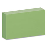 Oxford® Index Cards, 3 x 5, Green, 100/Pack (OXF7320GRE) Pack of 100