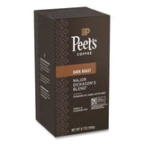 Peet's Coffee & Tea® Major Dickason's Blend Coffee Pods, Dark Roast, 16/Box, 6 Boxes/Carton (PEEPCE02781) Case of 96