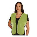 PIP Hook and Loop Safety Vest, One Size Fits Most, Lime (PID3000800LY) Each