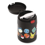 Thermos® FUNtainer Pokemon Two-Compartment Food Jar, 10 oz, Black/Multicolor (THZF3103PM6M) Each
