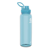 TAKEYA® Tritan Plastic Water Bottle, 40 oz, Breezy Blue (TKY50409) Each
