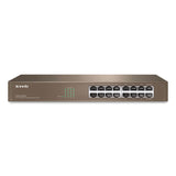 Tenda TEG1016D 10/100/1000Mbps Ethernet Unmanaged Switch, 16 Ports (TNDTEG1016D) Each
