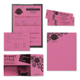 Astrobrights® Color Paper, 24 lb Bond Weight, 8.5 x 11, Pulsar Pink, 500 Sheets/Ream, 10 Reams/Carton (WAU21031CT) Case of 10