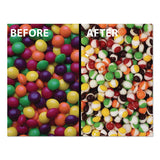 Office Snax® Freeze Dried Candy, Rainbow Rocks, Assorted Fruit, 1.87 lb Bag, 12/Carton (OFX00645) Each