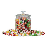 Office Snax® Freeze Dried Candy, Rainbow Rocks, Assorted Fruit, 1.87 lb Bag, 12/Carton (OFX00645) Each