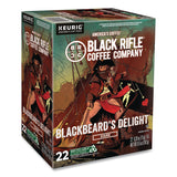 Black Rifle® Coffee Company Blackbeard's Delight Coffee K-Cups, 22/Box, 4 Boxes/Carton (GMT0430CT) Case of 88