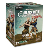 Black Rifle® Coffee Company Spirit of '76 Coffee K-Cups, 22/Box, 4 Boxes/Carton (GMT0501CT) Case of 88