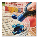 McCormick® Food Coloring, Red/Yellow/Blue, 0.5 oz Bottle, 3/Box (MKCMCM05308) Box of 3
