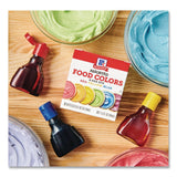 McCormick® Food Coloring, Red/Yellow/Blue, 0.5 oz Bottle, 3/Box (MKCMCM05308) Box of 3
