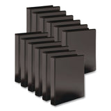 Simply™ Round Ring View Binder, 3 Rings, 0.5" Capacity, Black, 12/Carton (MPL2373821683) Case of 12