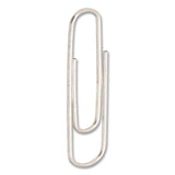 Officemate Super Premium Giant Paper Clips, Jumbo, Smooth, Silver, 100/Box, 10 Boxes/Carton (OIC659939) Pack of 1000