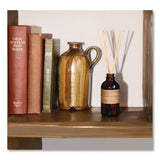 P.F. Candle Co. Reed Diffuser, Teakwood and Tobacco, 3.5 oz, 4.25" Bottle, 9" Reeds, Amber (PFRRD4) Each