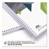 PrintWorks® Professional Punched Paper, 92 Bright, Top: 5-Hole, 20 lb Bond Weight, 8.5 x 11, White, 500/Ream (PRB04108) 1 RM