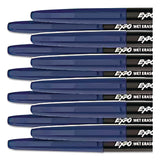 EXPO® Wet Erase Marker, Fine Bullet Tip, Blue, 144/Carton (SAN16003ACT) Each