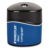 Staedtler® Mars Lumograph Manual Pencil Sharpener, 2.5", Blue (STD511100BKA6) Each