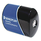 Staedtler® Mars Lumograph Manual Pencil Sharpener, 2.5", Blue (STD511100BKA6) Each