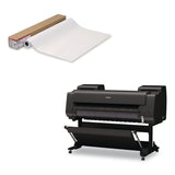 Canon® Premium Gift Wrapping Paper, 3" Core, 8 mil, 24" x 150 ft, Semi-Gloss, White (CNM3605V26901) Each