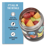 Thermos® FUNtainer Pokemon Two-Compartment Food Jar, 10 oz, Black/Multicolor (THZF3103PM6M) Each