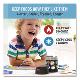 Thermos® FUNtainer Pokemon Two-Compartment Food Jar, 10 oz, Black/Multicolor (THZF3103PM6M) Each