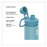 TAKEYA® Tritan Plastic Water Bottle, 24 oz, Breezy Blue (TKY50401) Each
