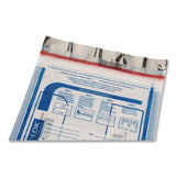 TripLOK™ Deposit Bag, Plastic, 9" x 12", White, 100/Pack (TRL585032) Each
