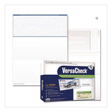 VersaCheck® Custom Business Checks, Prestige Pattern, 8.5 x 11, Blue, 250 Sheets (VRAGLO921800F00) Each