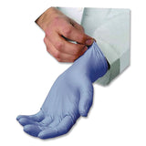 AMBITEX® N5201 Series Powder-Free Nitrile Gloves, Large, 9" Long, Blue, 100/Box (TXINLG5201) Box of 100