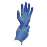 AMBITEX® N5201 Series Powder-Free Nitrile Gloves, Large, 9" Long, Blue, 100/Box (TXINLG5201) Box of 100