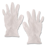 AMBITEX® V5101 Series Latex-Free Lightly Powdered Vinyl Gloves, X-Large, 3 mil Thick, 9" Long, Clear, 100/Box, 10 Boxes/Carton (TXIVXL5101CT) Case of 1000