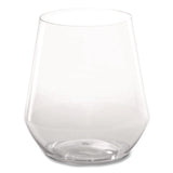 WNA Reserv Stemless Glassware, 12 oz, Clear, 16 Cups/Tray, 4 Trays/Carton (WNARESSGL12) Case of 64