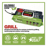 Crocodile Cloth® Grill Cleaning Cloths, 10 x 15, White, 80/Pack (DIL6600080) Pack of 80