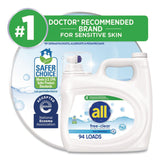all® Free Clear HE Laundry Detergent, 118 oz Bottle, 4/Carton (DIA47463) Case of 4