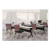 Safco® Flip-N-Go Training Tabletop, Rectangular, 60w x 24d, Folkstone (MLN2460TFLK4) Each