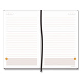 AT-A-GLANCE® Plan. Write. Remember. Planning Notebook with Reference Calendar, 5.63 x 3.56, Black/Gold-Circle Cover, Undated (AAG80612305) Each