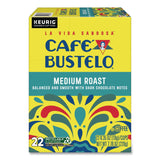 Café Bustelo Medium Roast K-Cups, 22/Box (GMT2861) Box of 22