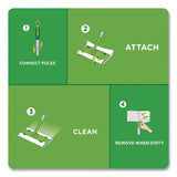Swiffer® Dry Refill Cloths, 1-Ply, 10.4" x 8", White, 52/Pack (PGC81216PK) Pack of 52