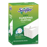Swiffer® Dry Refill Cloths, 1-Ply, 10.4" x 8", White, 52/Pack (PGC81216PK) Pack of 52