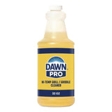 DAWN PRO Hi-Temp Grill and Griddle Cleaner, 32 oz Bottle, 6/Carton (PGC26520) Case of 6