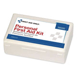 First Aid Only™ Personal First Aid Kit, 37 Pieces, Plastic Case (FAOACM38000) Each
