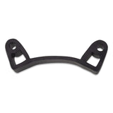 Rubbermaid® Commercial HYGEN™ Tool Grip Rack and Cap for HYGEN Microfiber Cleaning Carts, Black (SGSFG9T73M4BLA) Each