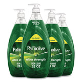 Ultra Palmolive® Dishwashing Liquid, Ultra Strength, Fresh Scent, 28 oz Bottle, 4/Carton (CPC61054595CT) Case of 4